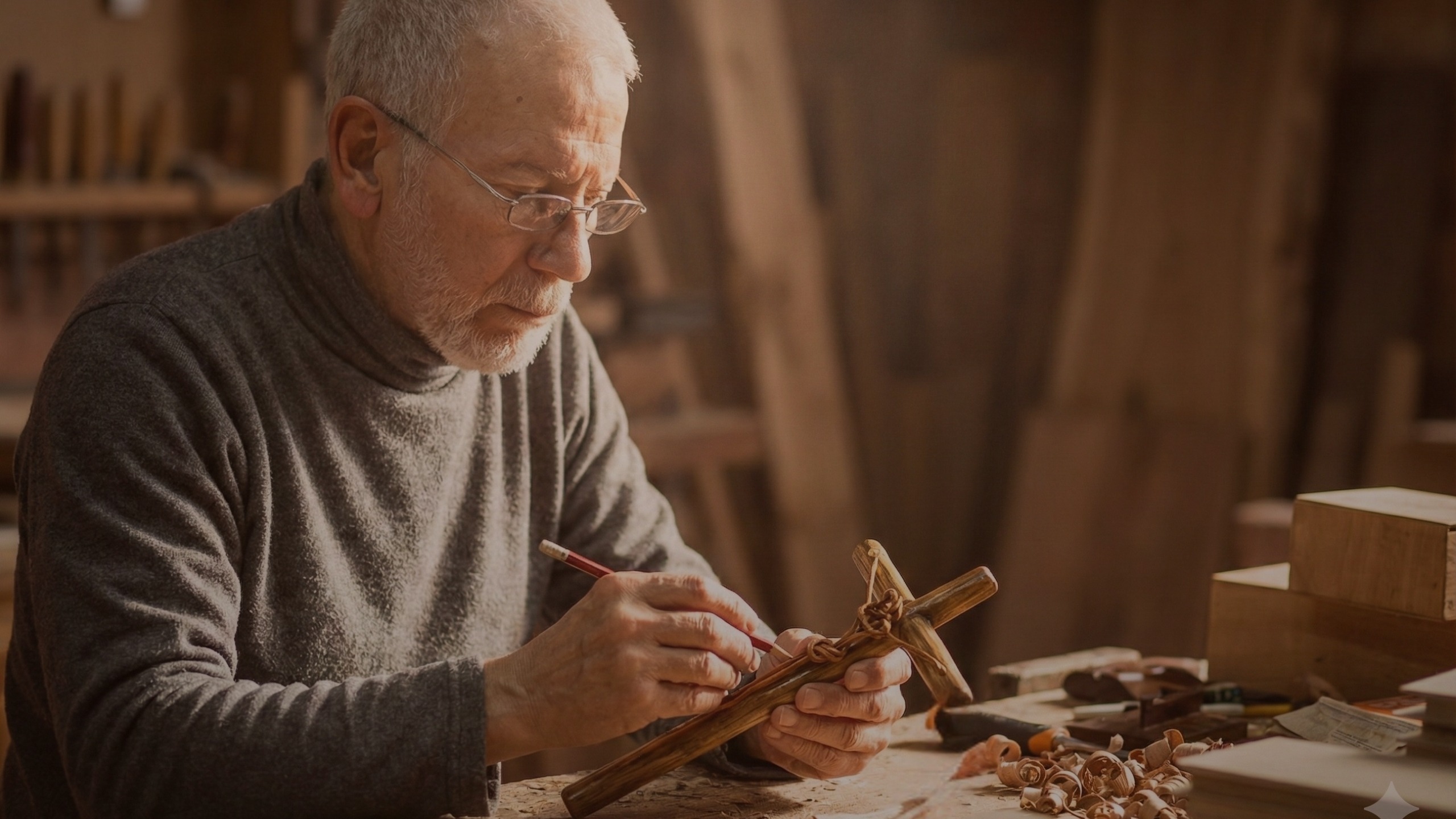 La obra nace en la relación entre el artista y la materia.